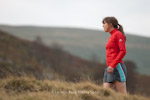 Fell runner Emma Warren. North Wales.
